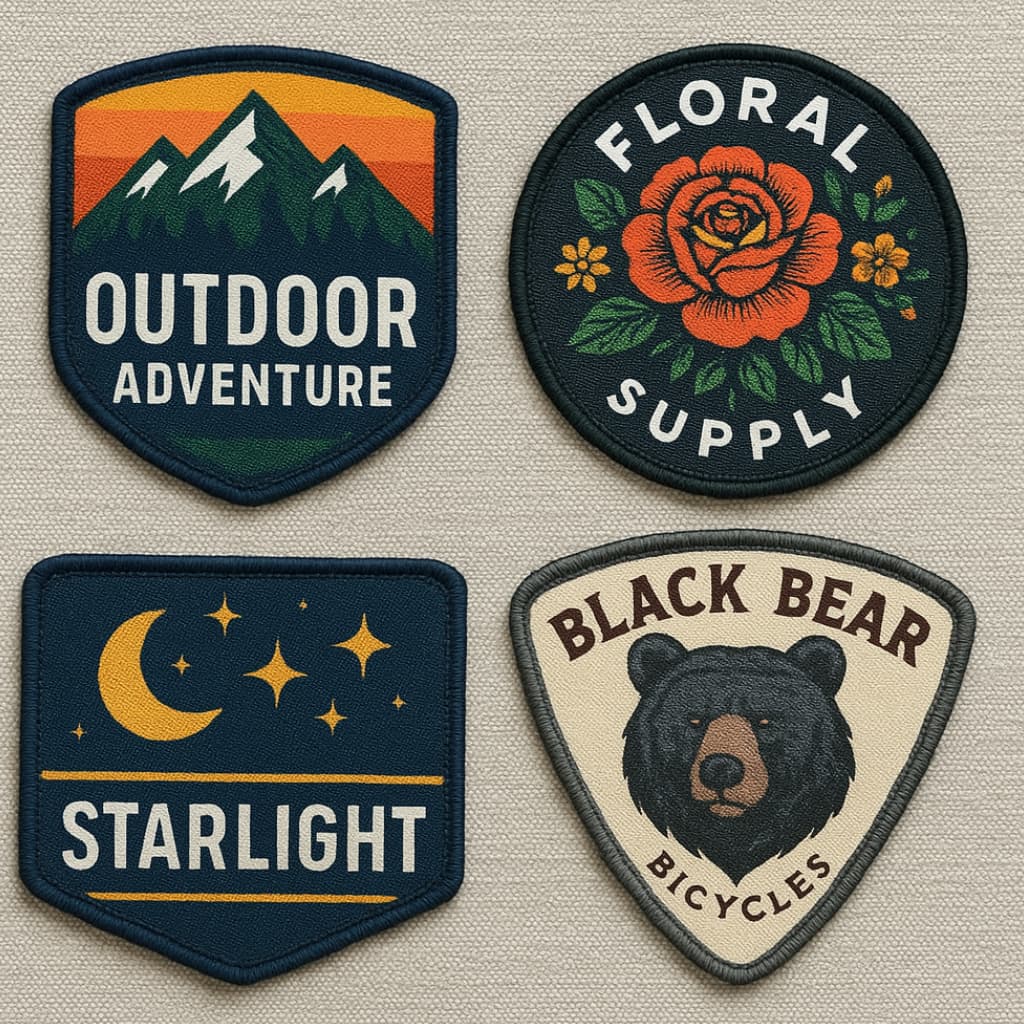 Woven patches