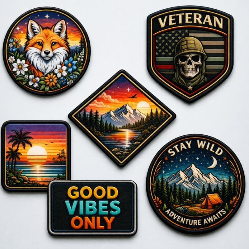 Printed patches