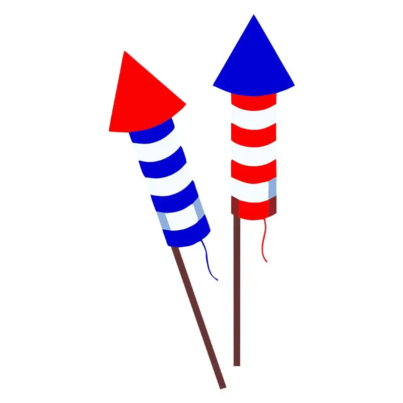 American Firecrackers Vector
