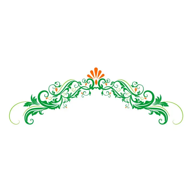 Floral Border Embroidery Design