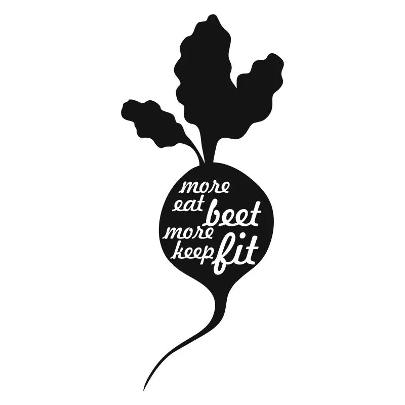 Inspiring Beetroot Silhouette Art