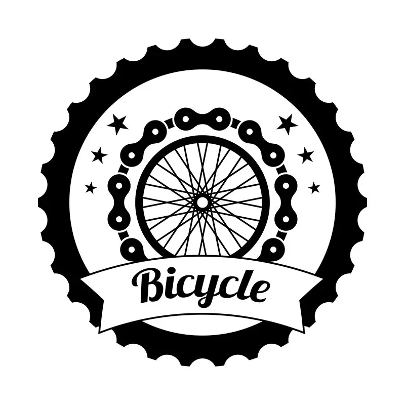 Excellent Bicycle Chainring Vector Art