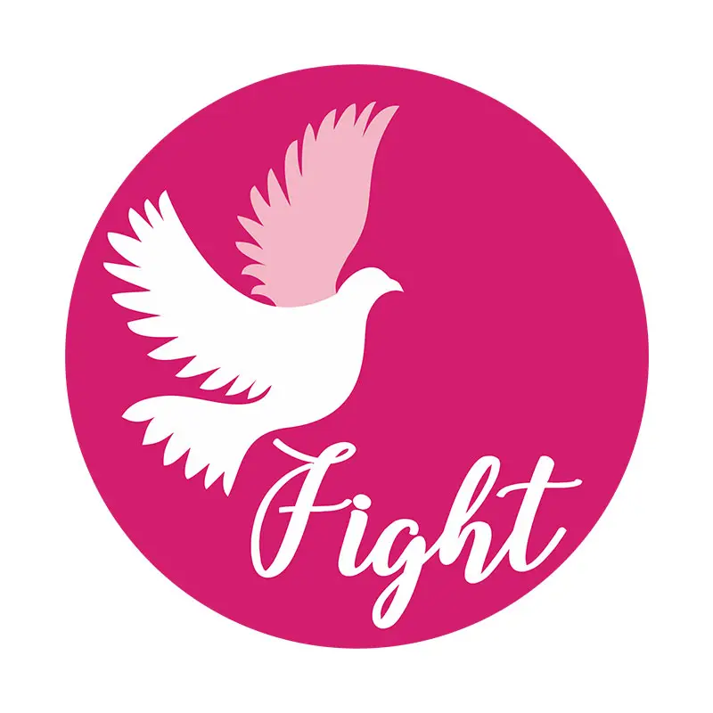 Fight the Cancer Vector Art