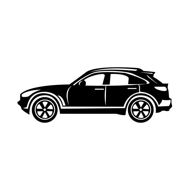 Hatchback Car Silhouette Art
