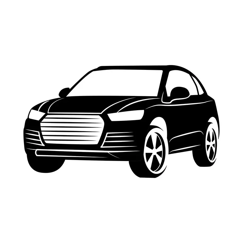 Audi Q5 Silhouette Art