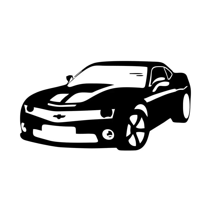 Camaro Car Silhouette Art