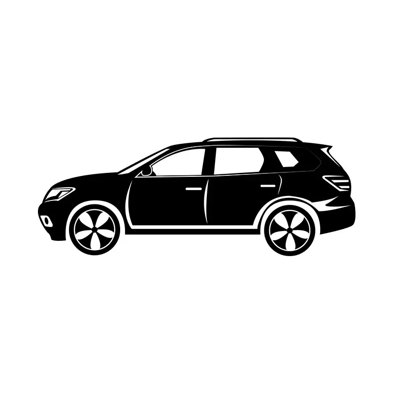 Mazda Hatchback Car Silhouette Art