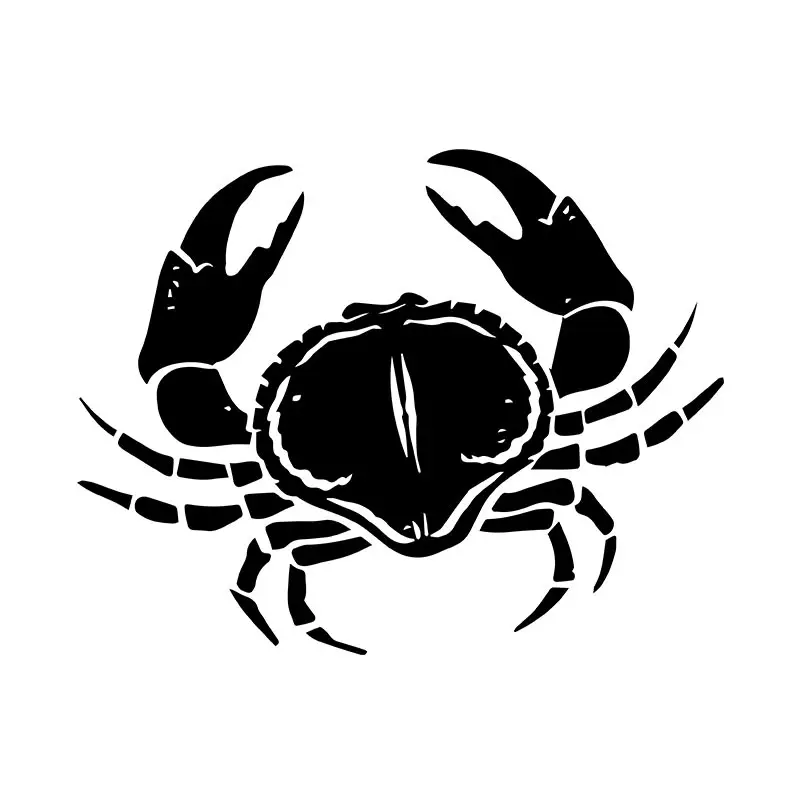 Shore Crab Silhouette Art