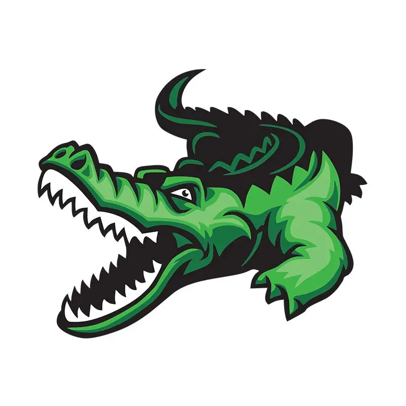 Ghastly Crocodile Vector Art