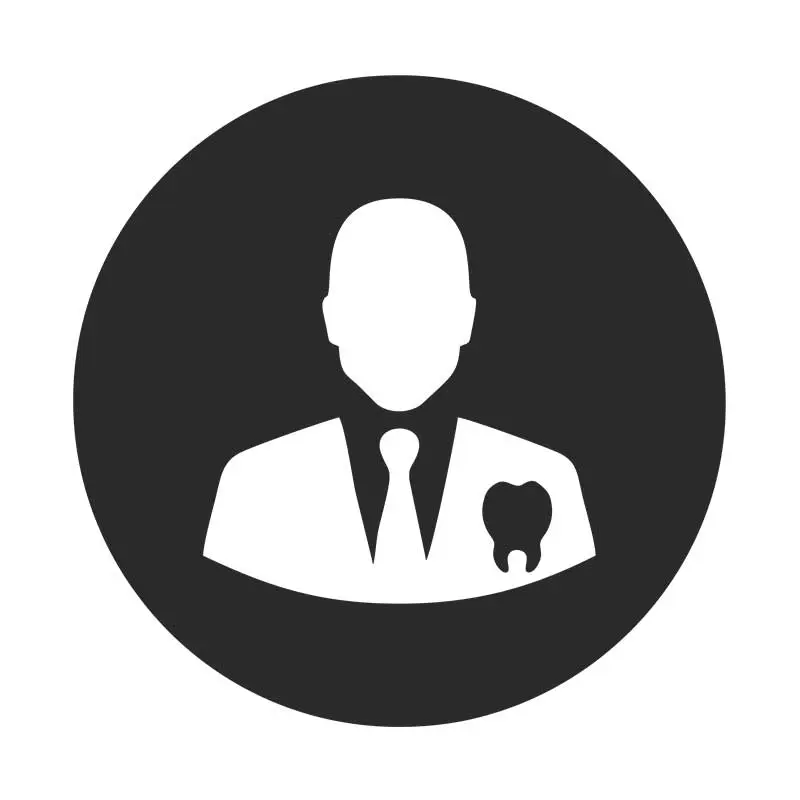 Hospitable Dentist Profession Silhouette Art