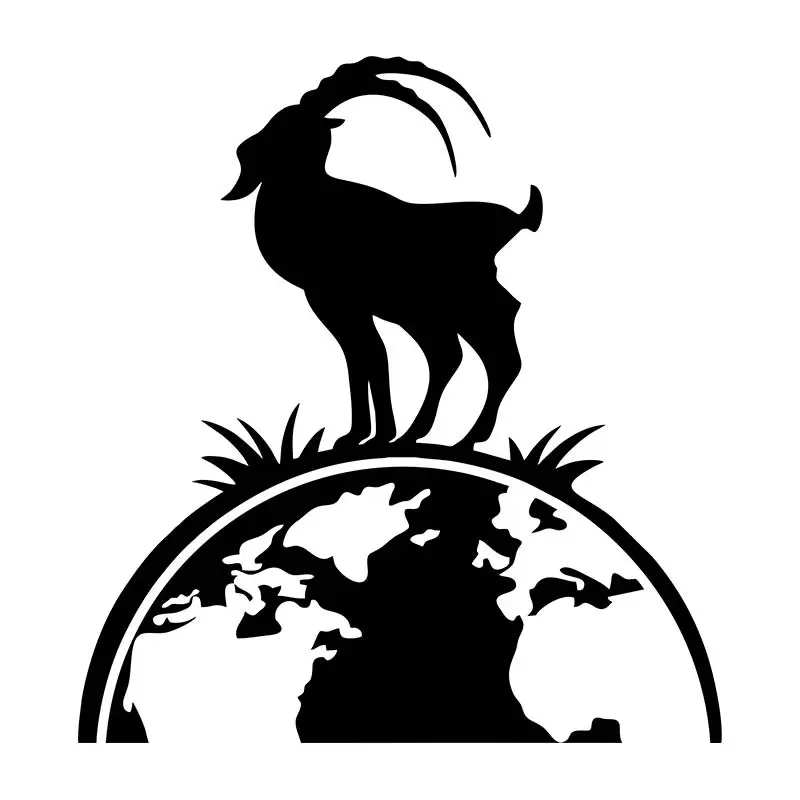 Ibex Silhouette Art