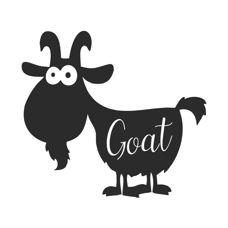 Mountain Goat Silhouette Art