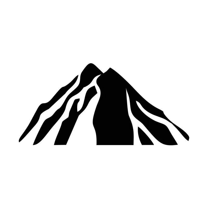 Black Hills Trails Camping Silhouette Art