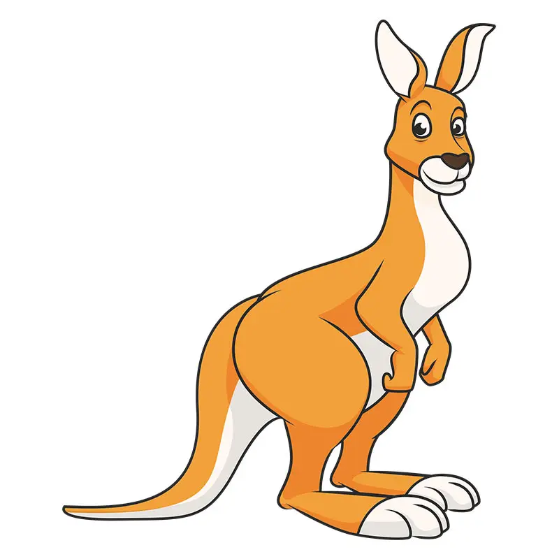 Kangaroo Circuit Files Vector Art