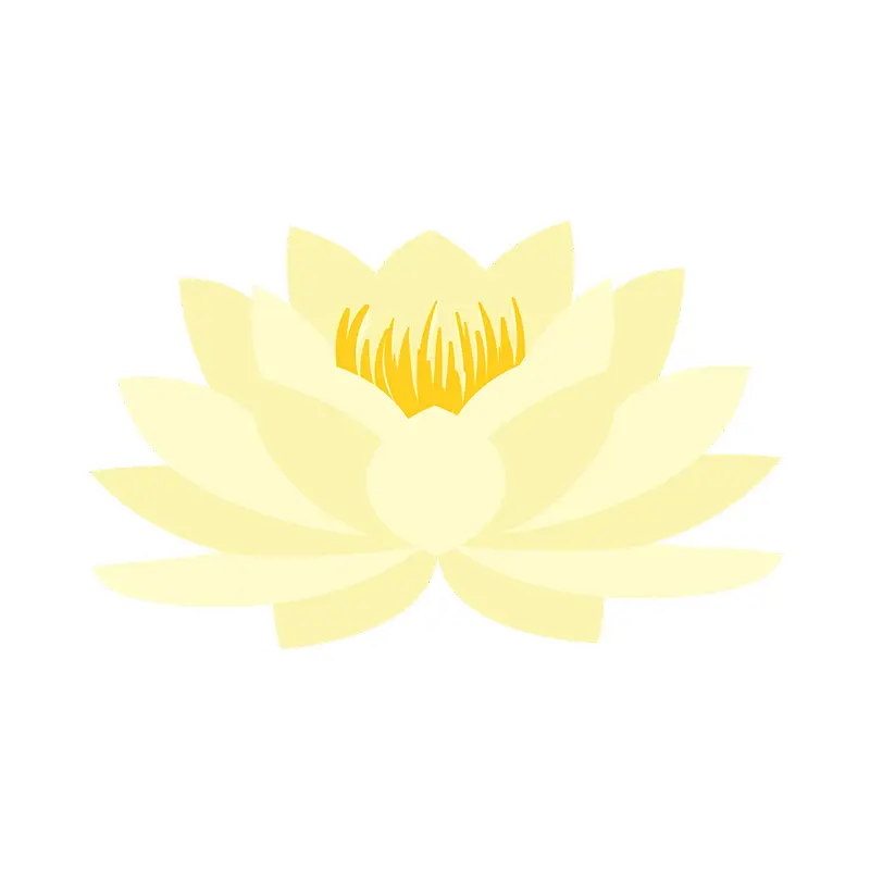 Eccentric Lotus Flower Vector Art