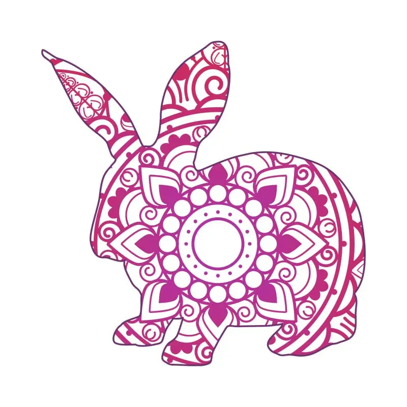 Rabbit Mandala Vector
