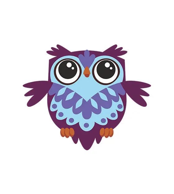 Owl Face Vector