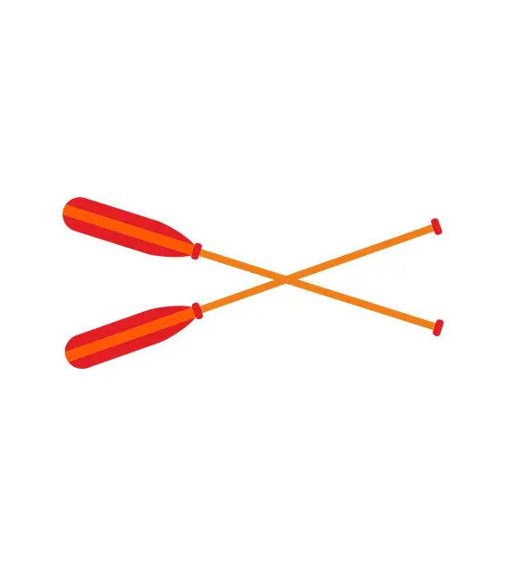 Oars Vector Art