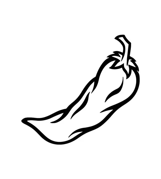 Chili Stencil