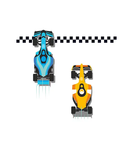 Drag Racing Vector