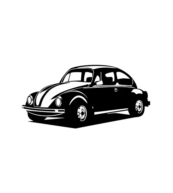 Car Stencil Digital Design