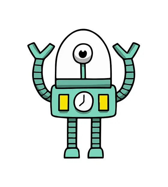 Eye Robot Vector