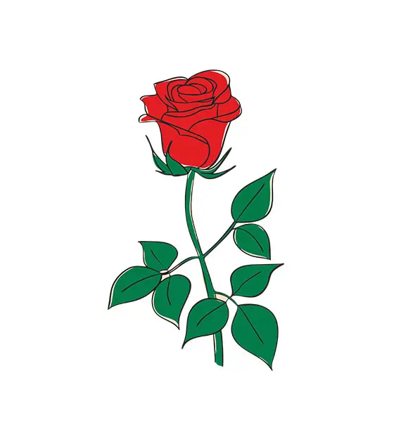 Rose Vector Art