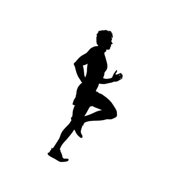 Running Man Silhouette