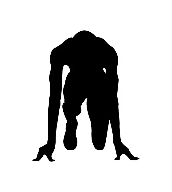 Running Person Silhouette