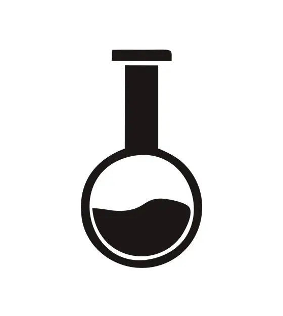 Flask Silhouette Art