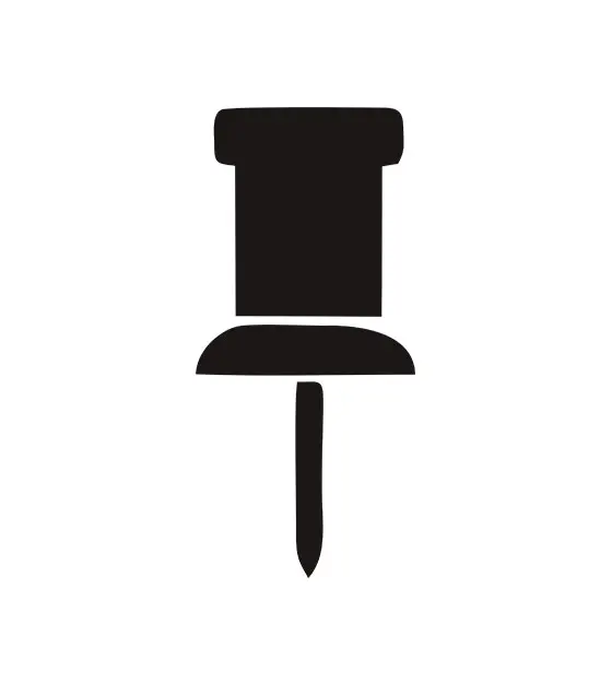 Board Pin Silhouette