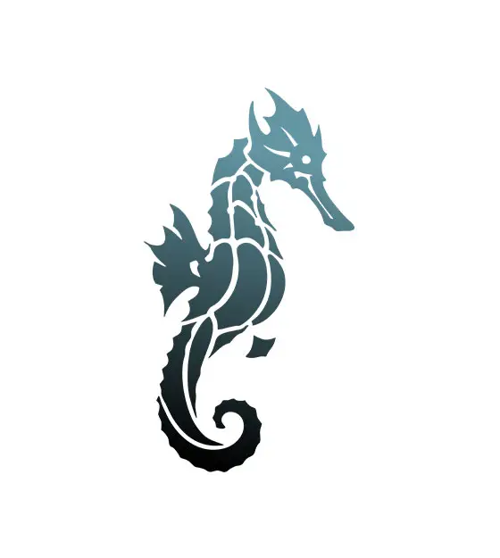 Seahorse Vector Art