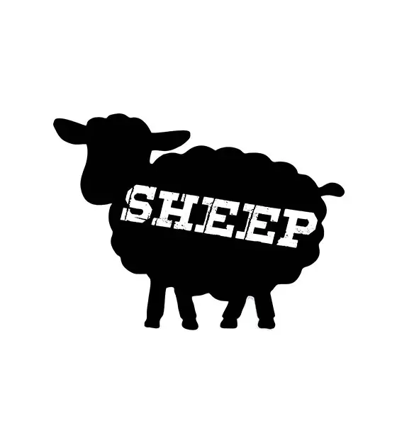 Sheep Silhouette