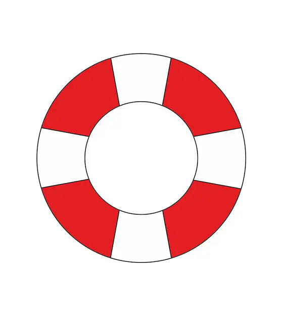 Lifeguard Ring Vector