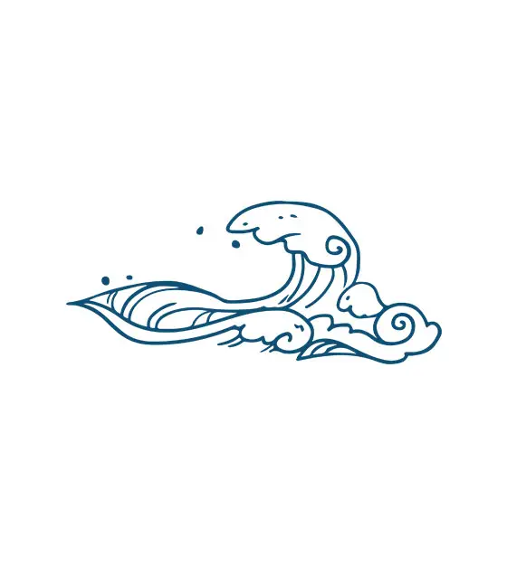 Sea Waves Vector