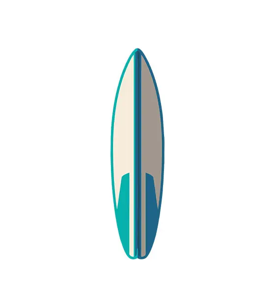 Surfboard Vector Design