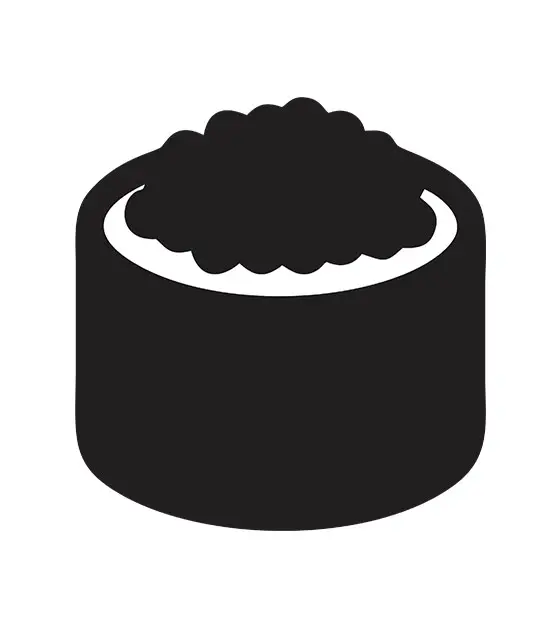 Sushi Silhouette Art File