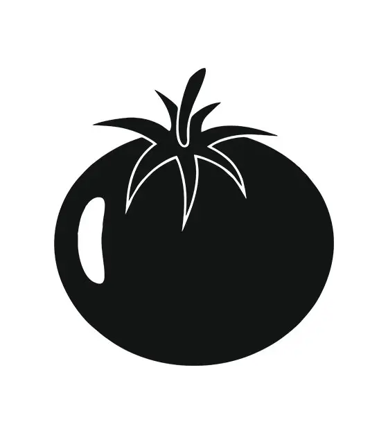 Tomato Silhouette