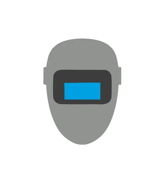 Sturdy Welding Mask Vector Art