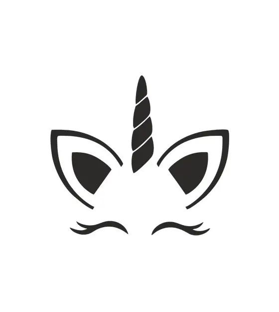 Cute and Enticing Unicorn Silhouette Art