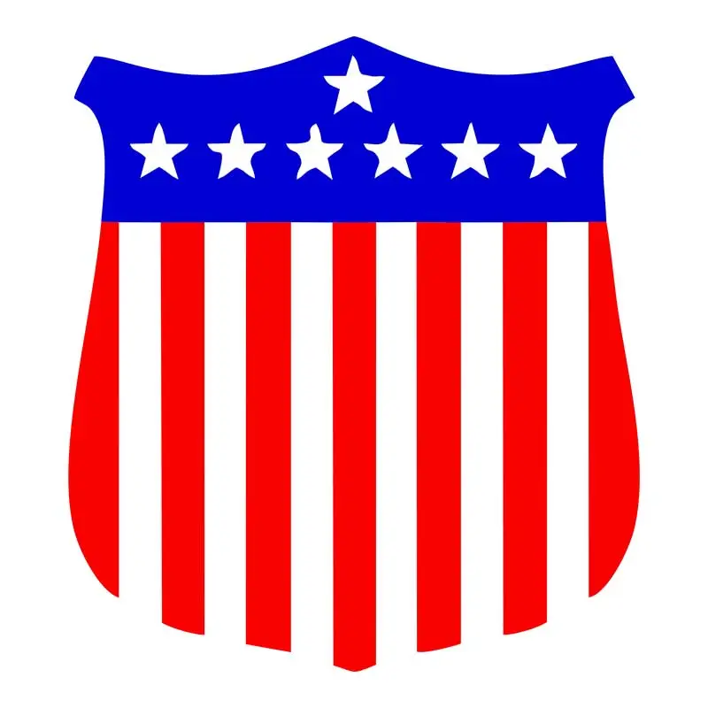 American Veterans Club Shield Vector