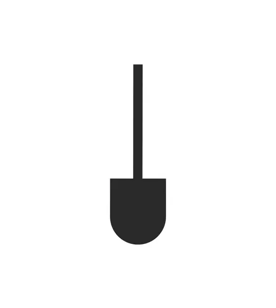 Digging Farm Shovel Silhouette Art