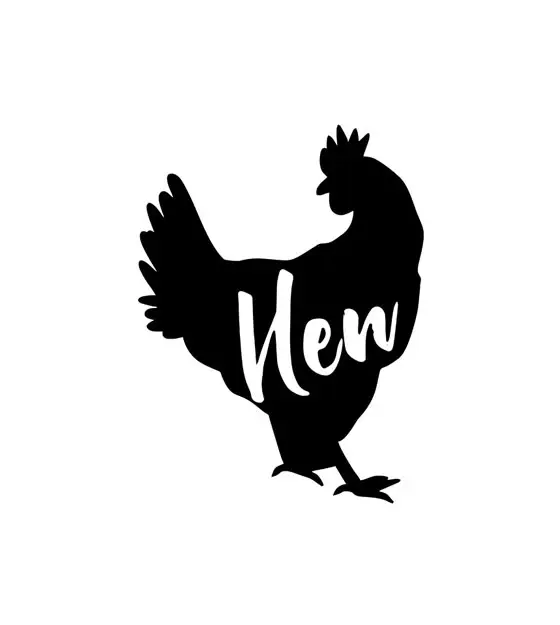 Poultry Chicken Silhouette Art