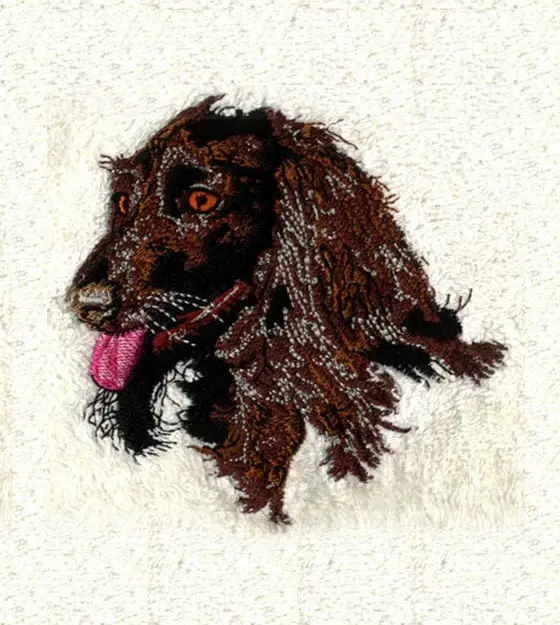 Cocker Spaniel Embroidery Design