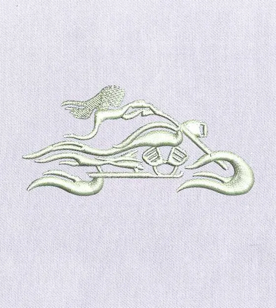 Fantastic Woman Biker Digital Embroidery Design