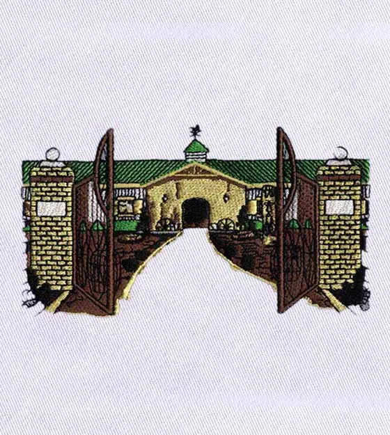 Stunning Deluxe Mansion Embroidery Design