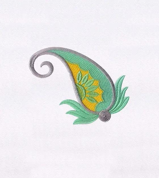 Indian Ethnic Inspired Motif Embroidery Design