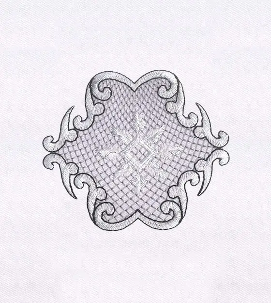 Symmetrically Beautiful Quilting Embroidery Design