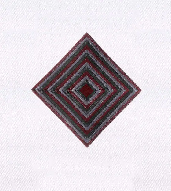 Color Tiered Square Quilting Embroidery Design