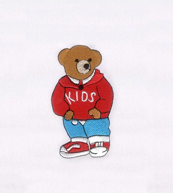 Swagger Cool Bear Embroidery Design
